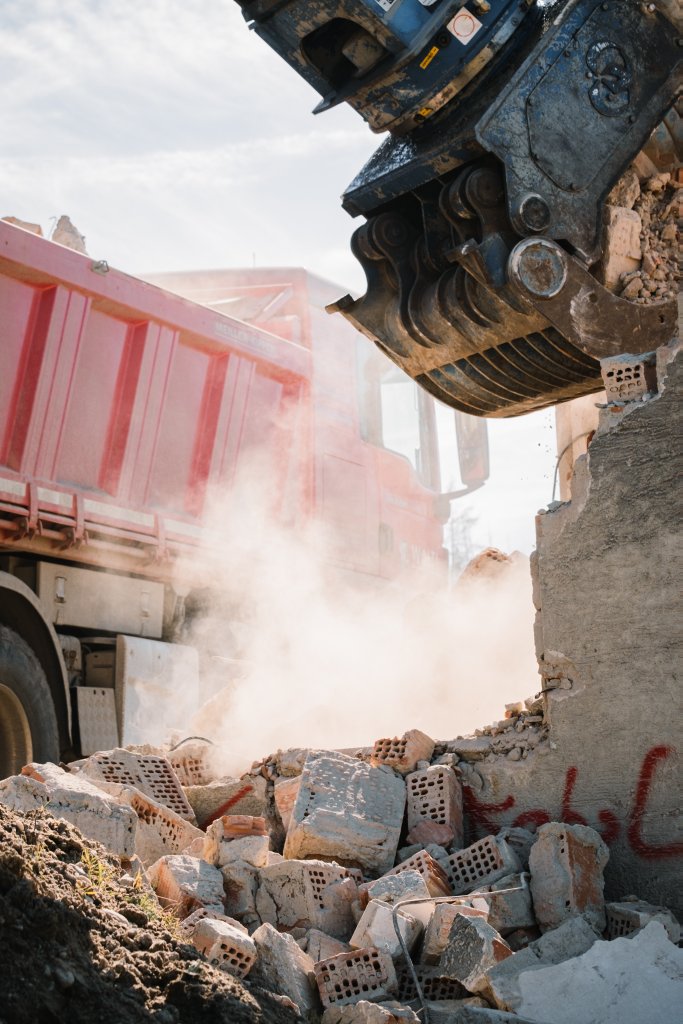 Abbruch Trafostation Vilsbiburg